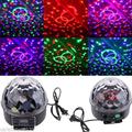 Альбом - LED Crystal Disco Magic Ball Remote Control DMX512